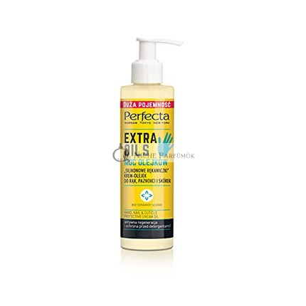 PERFECTA Extra Öle Silikon-Handschuhe Bremsöl für Hände, Nägel und Nagelhaut, 195ml