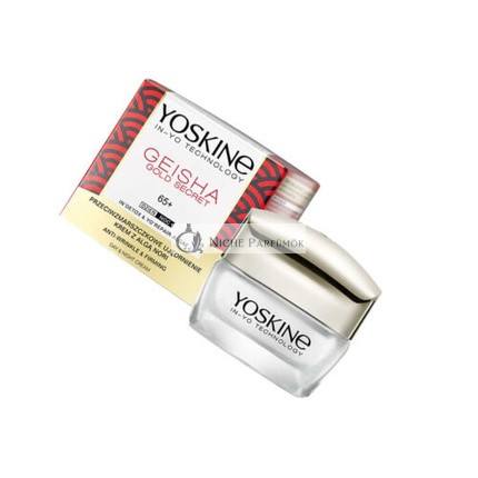 Yoskine Geisha Gold Secret Ránctalanító Arckrém Nori Algaával, 50ml