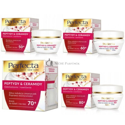 Perfecta Peptide Ceramid Anti-Aging Nappali és Éjszakai Krém, 50ml