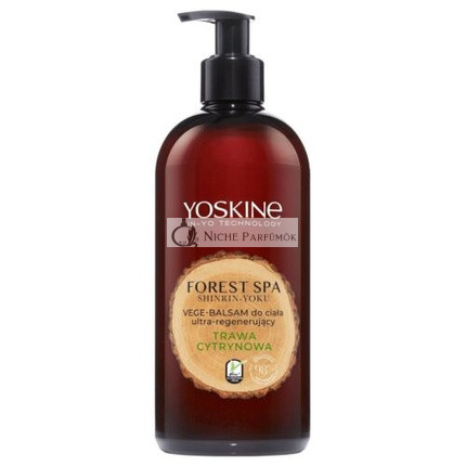 Yoskine Forest Spa Vege-Body Balsam Ultra-Regenerierend Zitronenmelisse, 400 ml