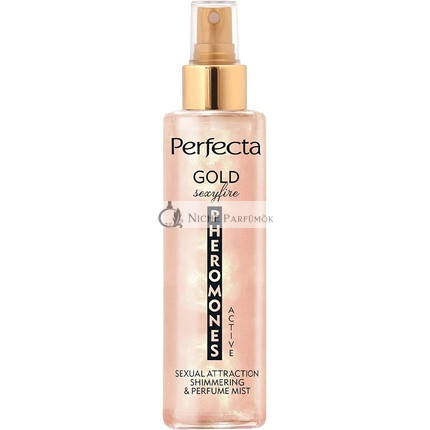 Perfecta Pheromones Aktív Parfüm Testőr Testpermet Gold Sexyfire, 100 ml