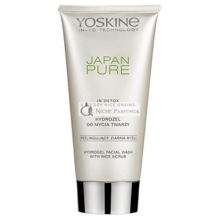 Yoskine Japan Pure Hydrogel Gesichtsreiniger mit Reisscrub