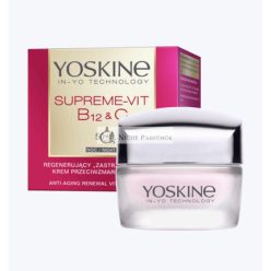   Yoskine Supreme-Vit B12 & C Anti-Aging Megújító Éjszakai Krém, 50ml