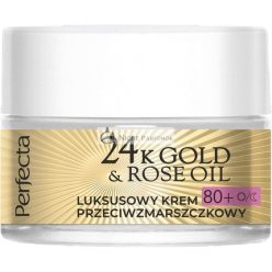 Perfecta 24k Gold Rózsaolaj Ránctalanító Krém 50ml