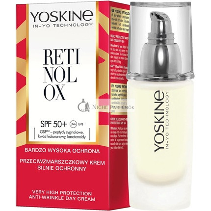 Yoskine Retinolox Ránctalanító Nappali Krém Magas SPF 50+