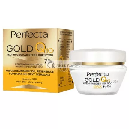Gold Q10 Anti-Falten Tages- und Nachtcreme 70+