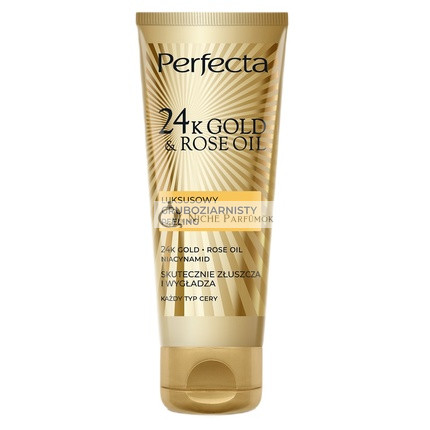 Perfecta 24k Arany Rózsa Durva Arctisztító 75ml