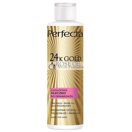 Perfecta 24k Arany Rózsa Tisztító Tej, 200ml