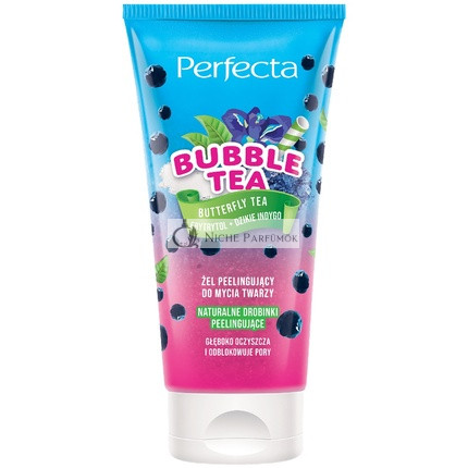 Perfecta Bubble Tea Hámlasztó Gél Arctisztításhoz, 150ml