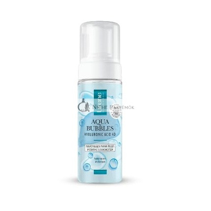 Lirene Aqua Bubbles Hyaluronsav 4D Hidratáló Mosóhab, 150ml