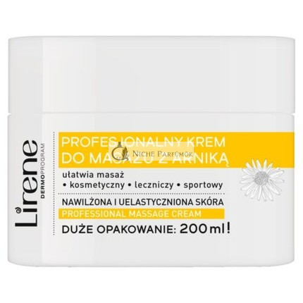 Lirene Professional Arnica Masszázs Krém, 200ml
