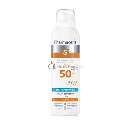 Pharmaceris S Védő Emulzió Csecsemőknek és Gyerekeknek SPF 50, 150 ml