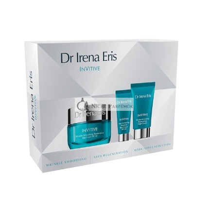 Dr Irena Eris Invitive Set Tagescreme 50 ml, Nachtcreme 30 ml, Augencreme 11 ml