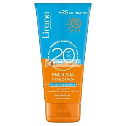 Lirene Sonnenfeuchtigkeit Bräunungsemulsion SPF20, 175ml