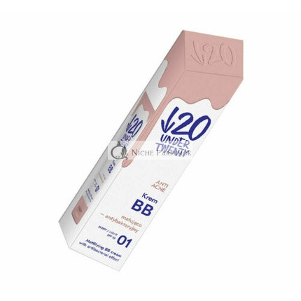 Under Twenty Anti-Akne Mattierendes BB-Creme 01 Hell 60ml