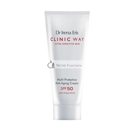 CLINIC WAY Anti Pollution Multi Protection Anti Aging Faltencreme SPF50, 40ml