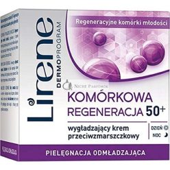   Lirene Sejtregeneráló 50+ Simító Ránctalanító Krém, 50ml