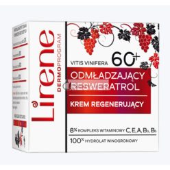   Lirene Megújító Regeneráló Krém 60+ Szőlőhidrolátum C E A B3 B5 Vitaminnal
