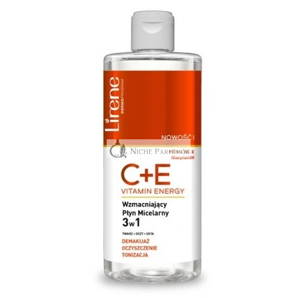 Lirene Fejlett Erősítő Micellás Víz 3 az 1-ben - 400ml - Végső Bőrtisztító Formula