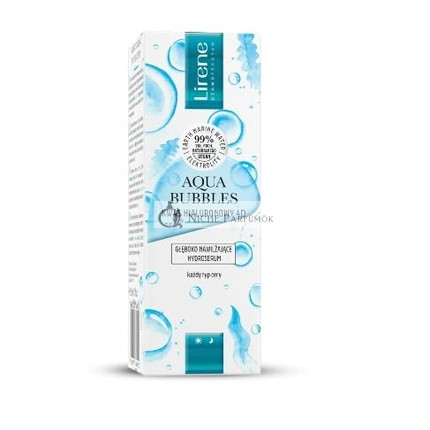 Lirene Aqua Bubbles Hyaluronsav 4D Mélyhidratáló Hidrozerum, 30ml