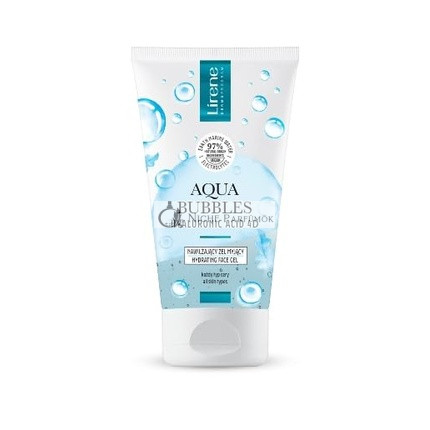 Lirene Aqua Bubbles Hyaluronsäure 4D feuchtigkeitsspendendes Reinigungs-Gel 150ml