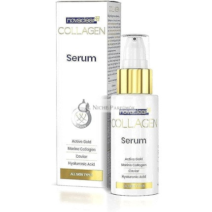 Novaclear Kollagén Szérum Tengeri Kollagénnel és Aktív Arannyal