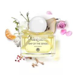   MIRACULUM Eau de Parfum TRAP OF THE SENSES Frische Zitrusnoten Ausdrucksstarkes Parfüm für die elegante Frau Ideal für den Tag Langanhaltende Geschenkidee