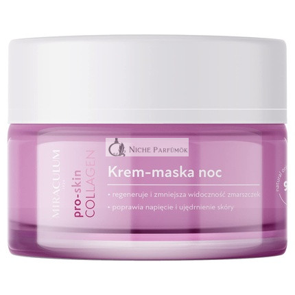 Miraculum Kollagén Pro-Bőr Krém Maszk Éjszakai Krém Arcmaszk Ránctalanító Nappali Ápolás Minden Bőrtípusra Ajándékötlet 50ml,
