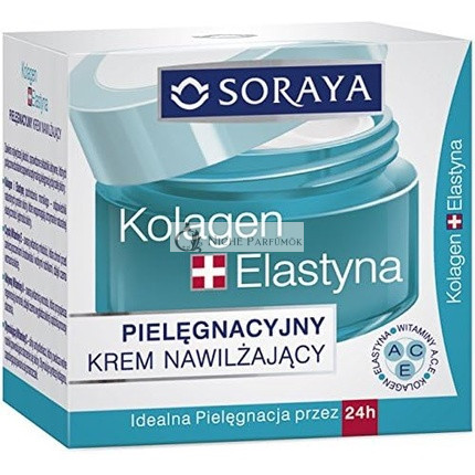 Soraya Kollagén és Elasztin Ápoló Hidratáló Arckrém, 50ml