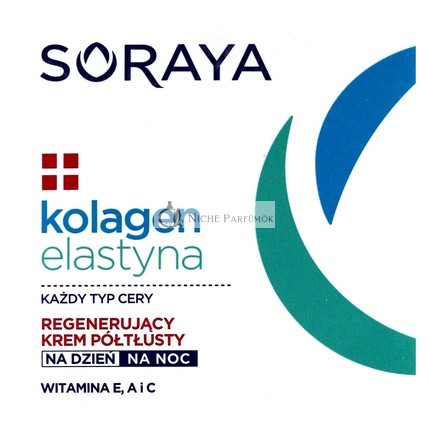 Soraya Kollagén és Elasztin Védő Félig Gazdag Krém, 50ml