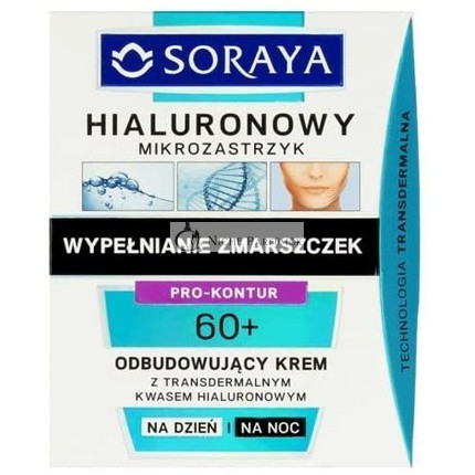 Soraya Hyaluron-Mikroinjektion 60+ Wiederaufbauende Tages- und Nachtcreme 50ml