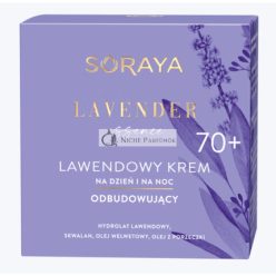   Soraya Levendula Esszencia Újraépítő 70+ Nappali és Éjszakai Krém Bársonyos Virágmag Olajjal