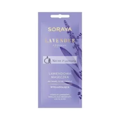 Lavendel Essenz Glättende Gesichts- und Halsmaske