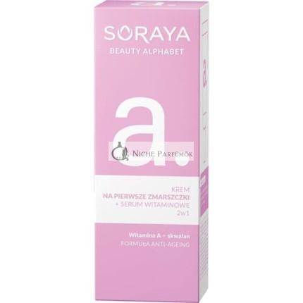 Soraya Beauty Alphabet Wit.A. Első Ránc Krém + Vitamin Szérum 2in1