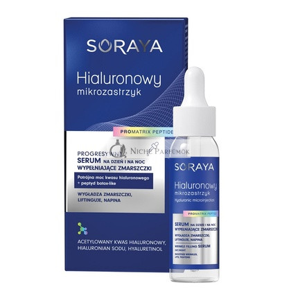 Soraya Hyaluronic Microinjection Ráncfeltöltő Szérum, 30ml