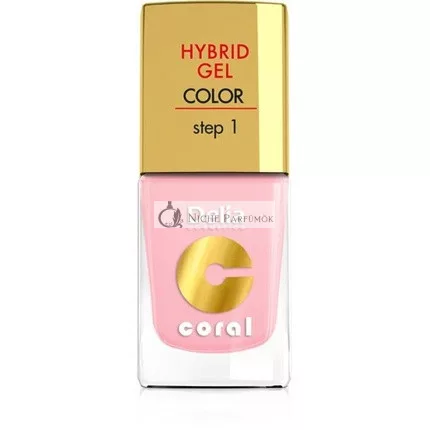 Delia Cosmetics Korall Hibrid Zselés Körömlakk No. 04 Pasztell Rózsaszín, 11ml