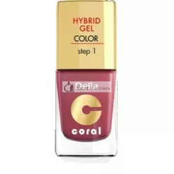   Delia Cosmetics Coral Hybrid Gél Körömlakk No. 18 Marsala, 11 ml