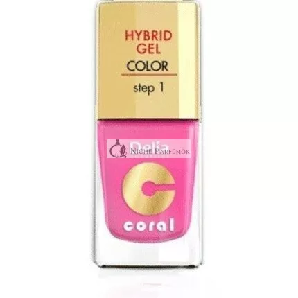 Delia Cosmetics Coral Hybrid Gel Körömlakk No. 22 Landryn Pink, 11ml