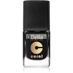   Delia Cosmetics Korall Klasszikus Körömlakk - 532 Fekete Orchidea, 11 ml