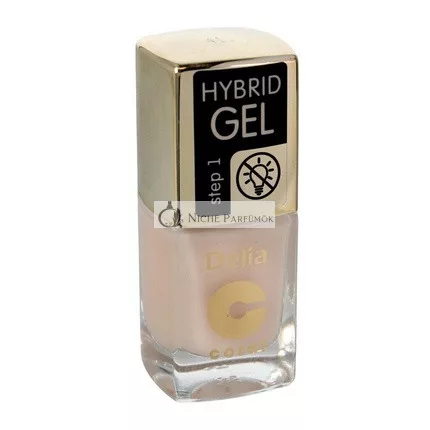 Delia Cosmetics Korall Hybrid Gél Körömlakk, 41 Francia Bézs, 11ml