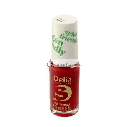 Delia Cosmetics Vegan Barát Körömlakk S Méret No. 214 Lady in Red, 5ml