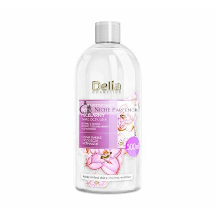 Delia Micellare Reinigungslotion für Gesicht, Augen und Lippen, 500ml