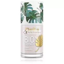   Delia Cosmetics Bio Zöld Körömlakk - RÓZSASZÍN - Vegán Barát - Tökéletes Fedés és Fény - Könnyű és Gyors Alkalmazás - Természetes Összetevők - Hosszan Tartó Szín, akár 6 napig