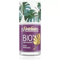   Delia Cosmetics Bio Zöld Körömlakk Fuchsiaszín, Vegán, 11 ml