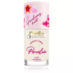   Delia Cosmetics 2 az 1-ben Körömlakk és Kondicionáló Porcelán Virág - Lazac Szín, 11 ml