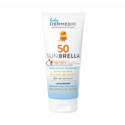   DermEdic Baby Sunbrella Védő Tej SPF50 Gyermekeknek 1 Hónapos Kortól, 100g