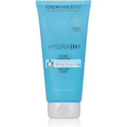 DERMEDIC HYDRAIN 3 HIALURO Krémes Arctisztító, 200ml