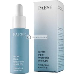 Paese Cosmetics Hyaluronsav Háromszoros Szérum, 15 ml