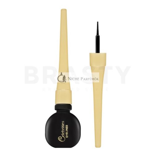 Eveline Celebrities Eyeliner Flüssige Eyeliner Black 3 ml