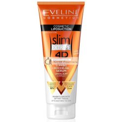   Eveline Cosmetics Slim Extreme Professional Intenzív Zsírégető Krém 250ml - Feszesítő Testápoló Krém a Karcsúbb Hasért és Combokért